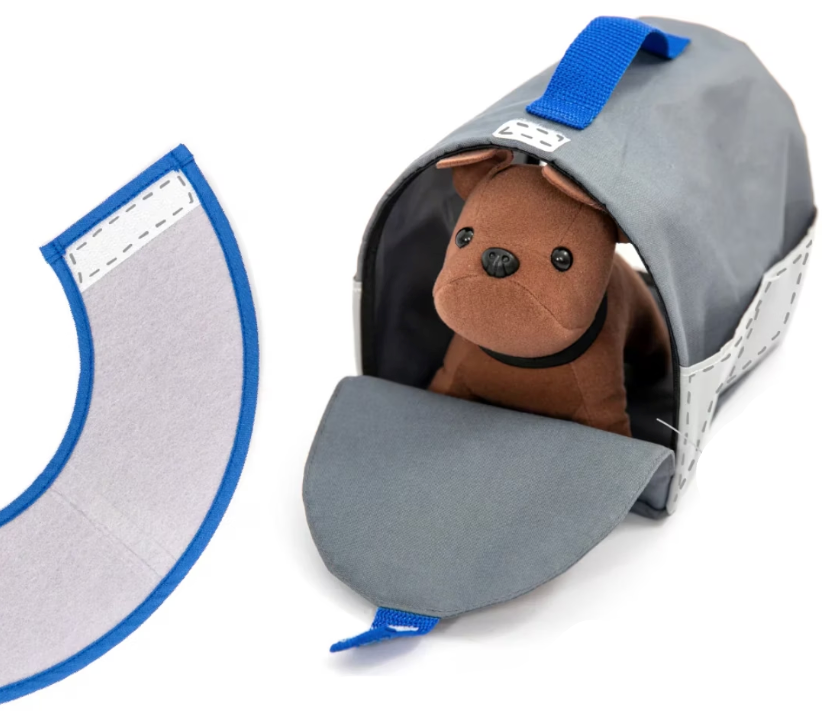 (37-tlg. Set) Holz Kinder Tierarzt Spielzeug Doktor Zubehör Lern Spielset (UM012) - Rosa