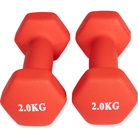 ASG neopren håndvægte 2 kg