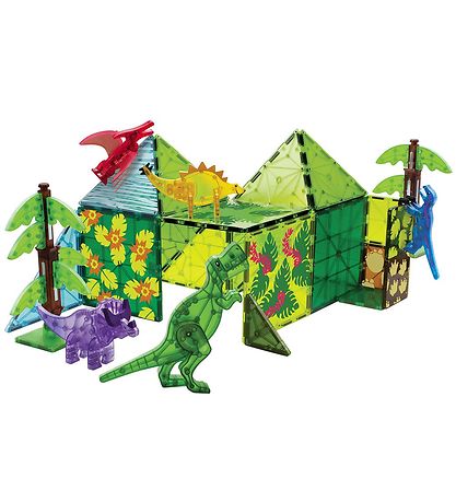 Magna-Tiles Magnetset - 50 Teile - Dino World XL