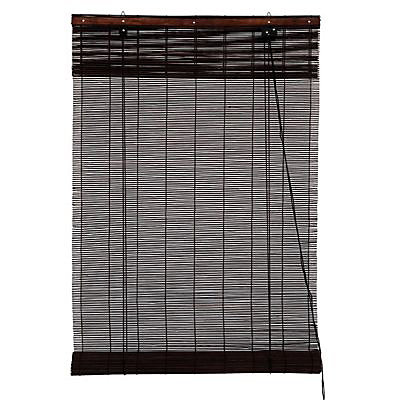 Store enrouleur Madeco l.12cm x H.18cm marron chocolat