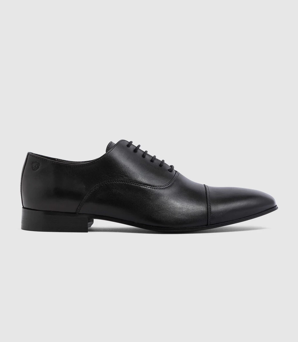 Richelieu bout droit noir 
