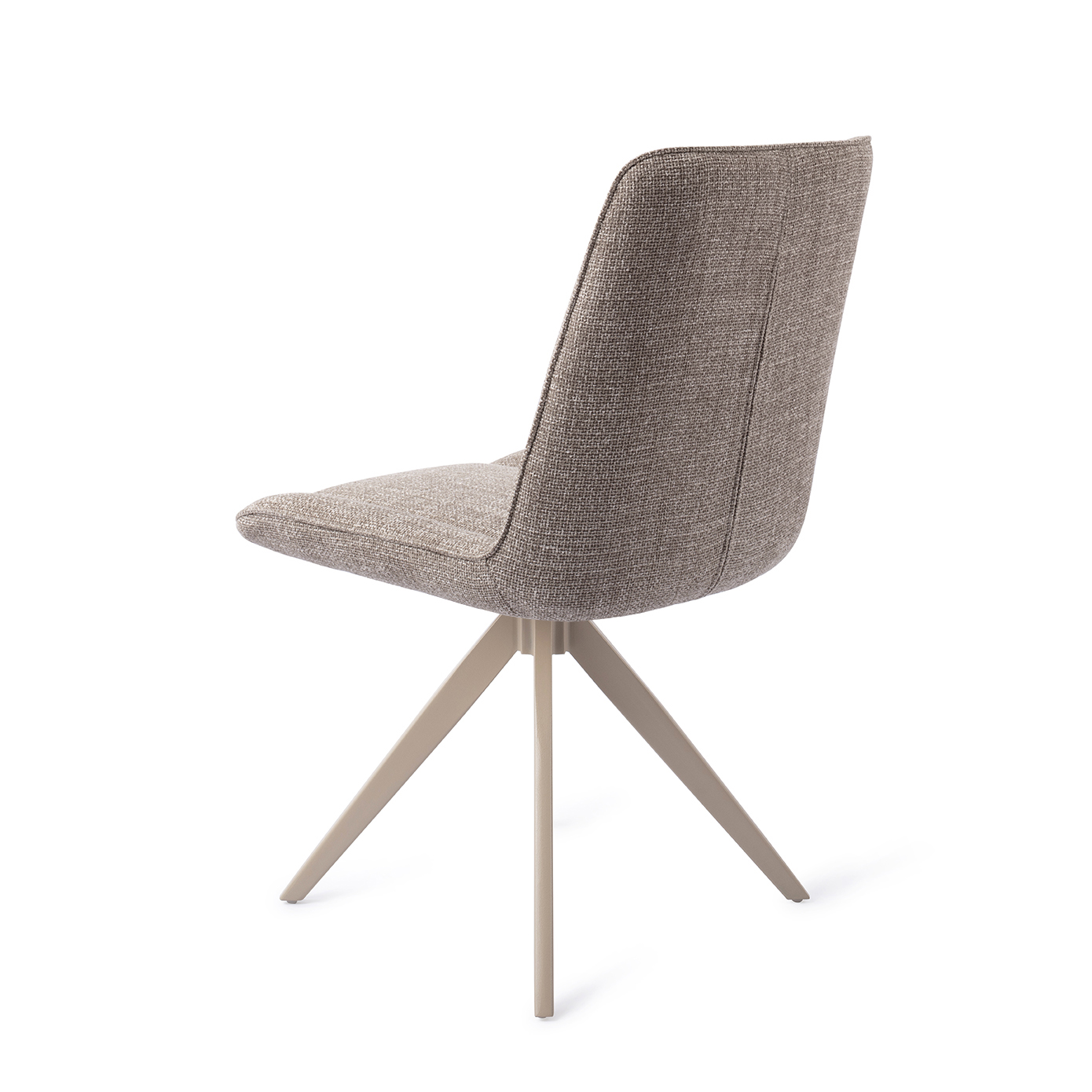 Eetkamerstoel Umedo turn beige grainy greige