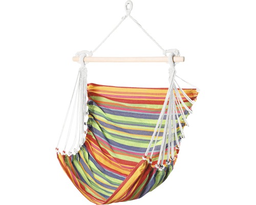 Hangstoel Bahia katoen 85x160 cm kleurrijke strepen