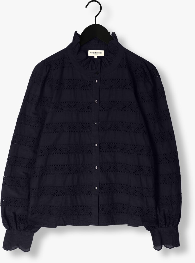 LOLLYS LAUNDRY donkerblauwe lollys laundry blouse rampur