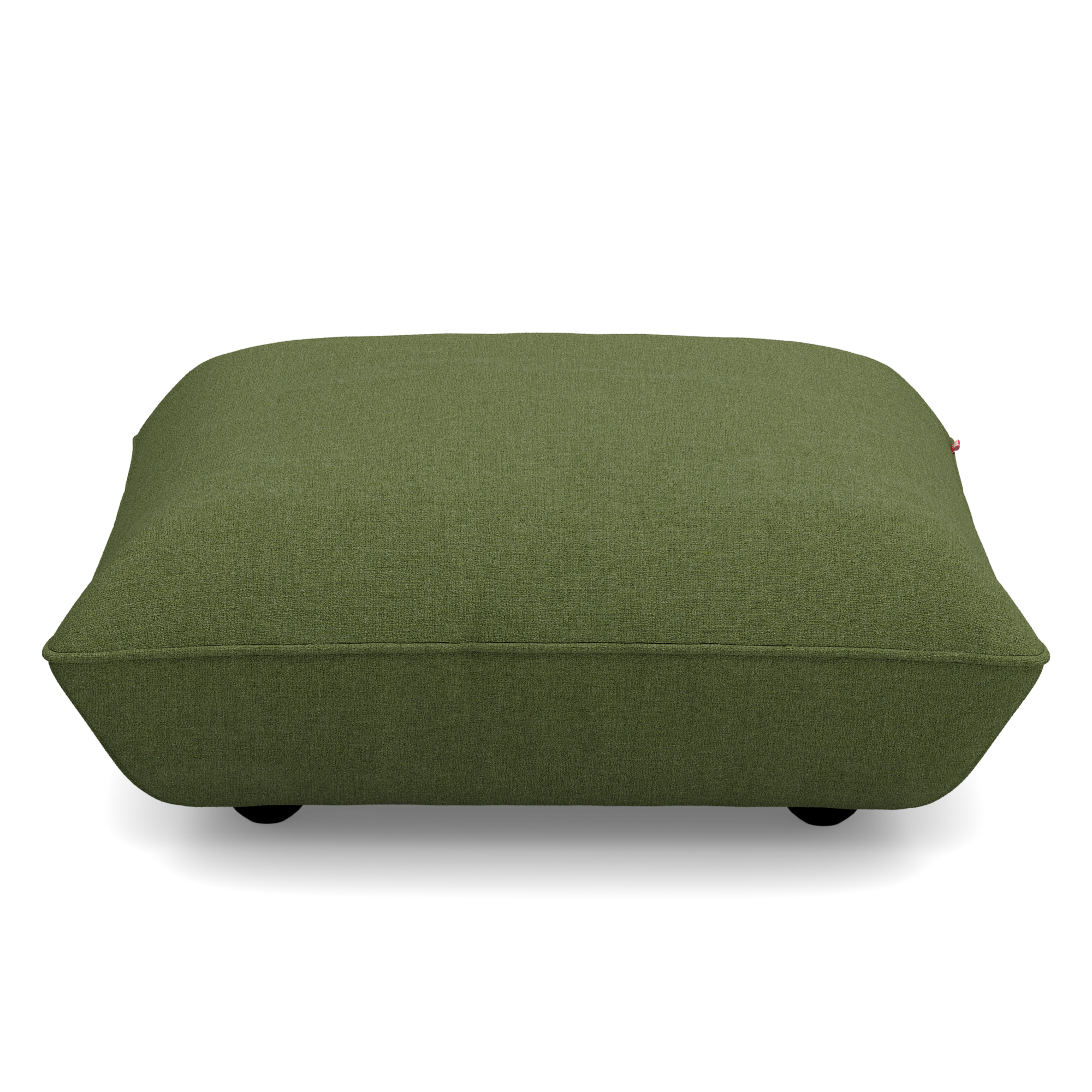 Hocker Sumo boucle recycled leaf green