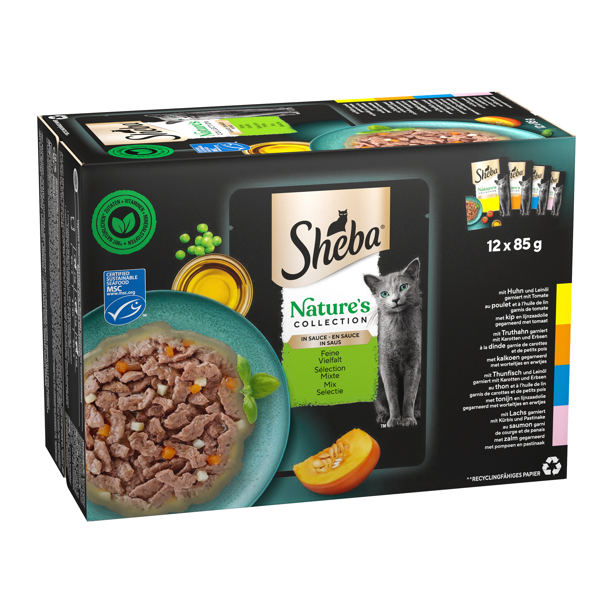 Sheba Natures Collection in saus - Maaltijdzakje