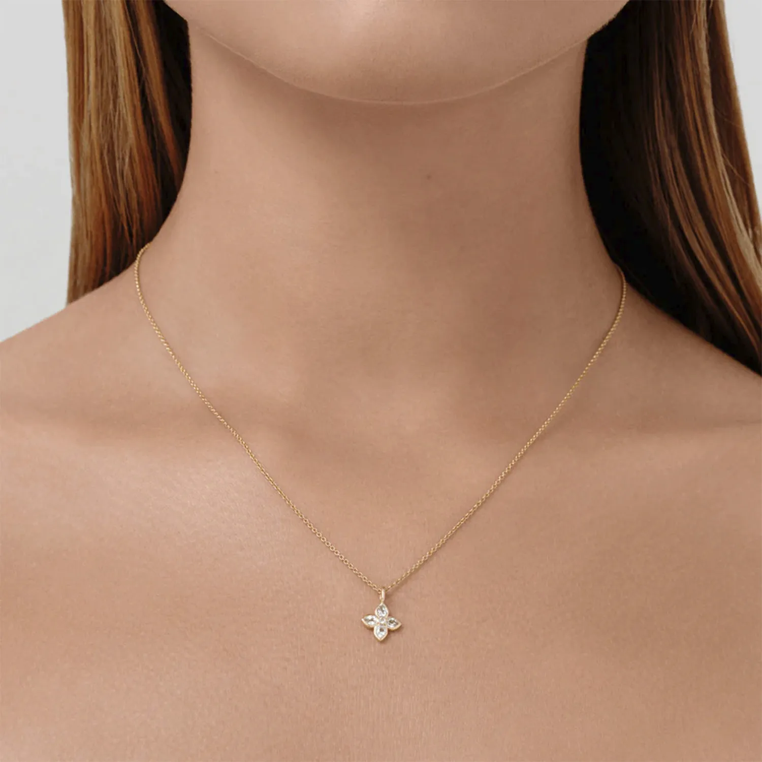 Julie Sandlau Poem Pendant Vedhæng 14 kt. Guld YG14-PD361