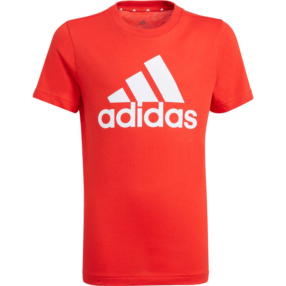 adidas Essentials T-Shirt Jungen vivid red