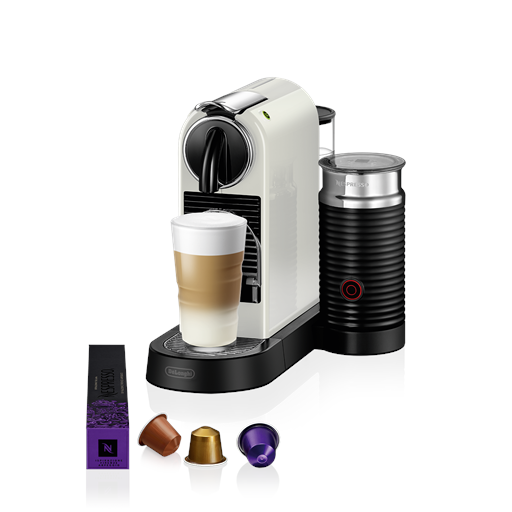 Nespresso Citiz & Milk D123 Kaffemaskine, White