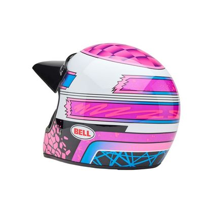 Casque Bell MOTO-3 DEATH SPRAY - Rose