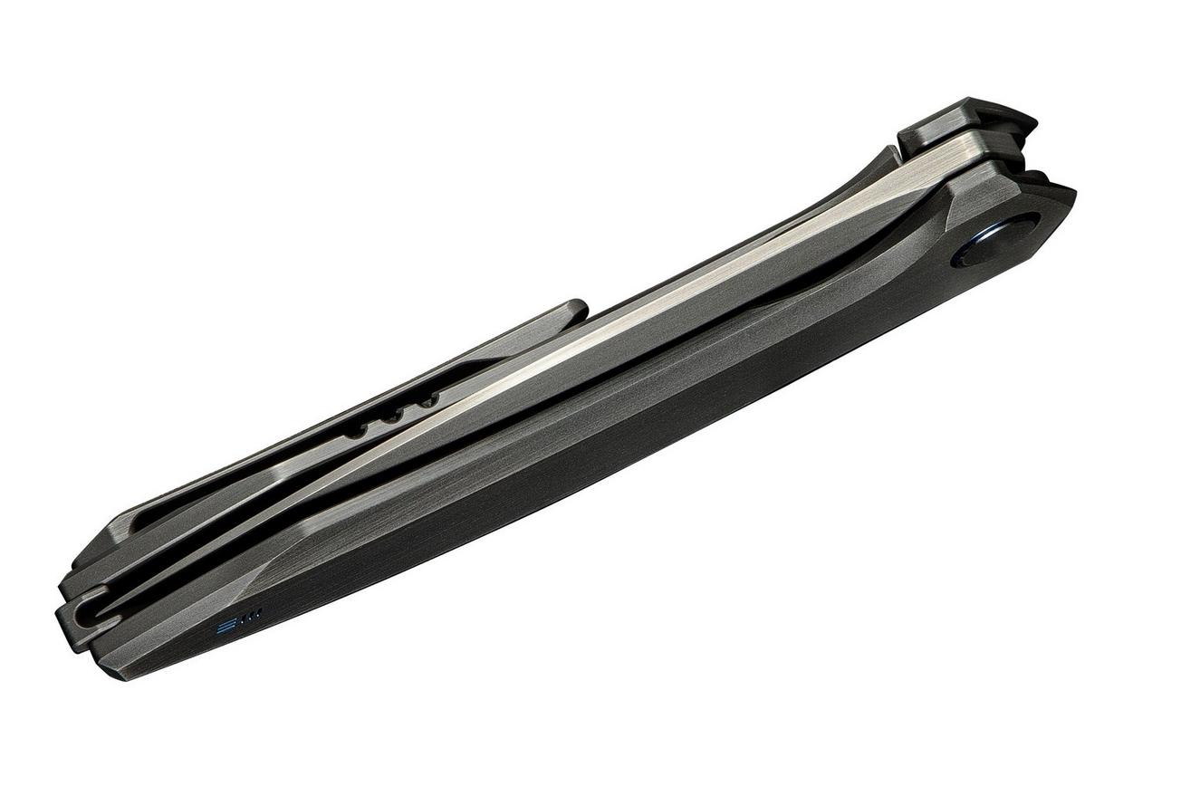 WE Knife Acuminal WE23070-3 Gray Vanax, Gray Titanium, zakmes