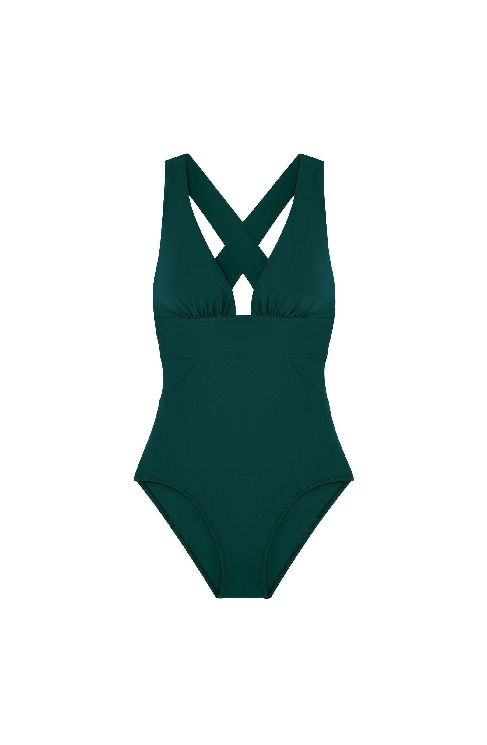 capri Maillot de bain une pièce croisé dos bambou Bambou