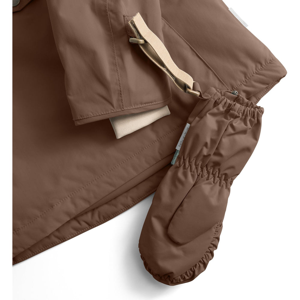 Køb Mini A ture Chestnut Brown Matcesar Fleece Lined Vanter
