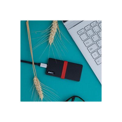 EMTEC SSD Power Plus X200 - Disque SSD - 128 Go - USB 3.1 Gen 1