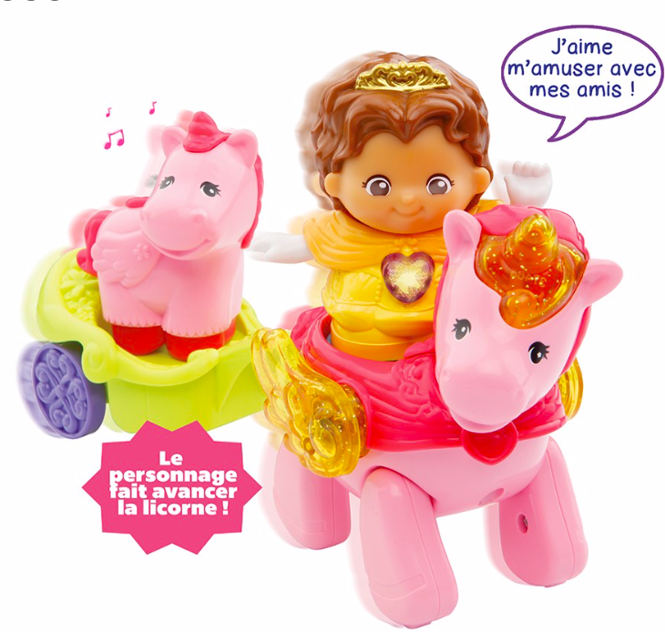 LA LICORNE MAGIQUE DE CLAIRE LA PRINCESSE AVENTURIERE - Doré