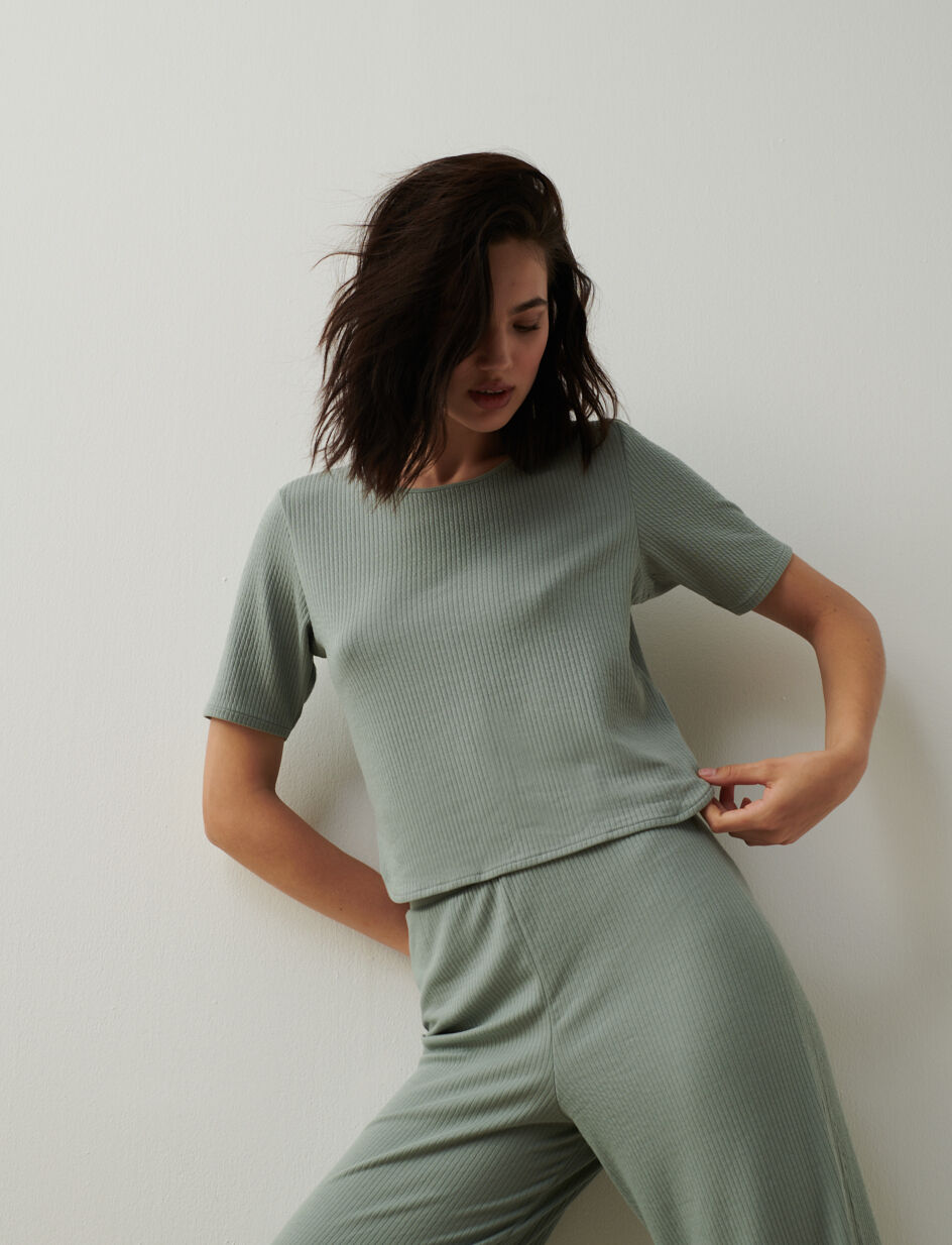 T-shirt manches courtes - vert clair
