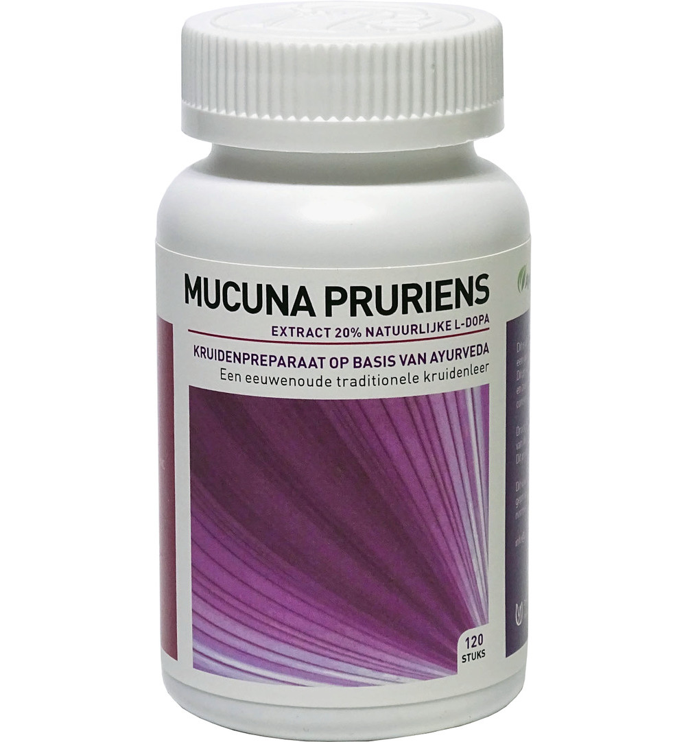 Ayurveda Health Mucuna pruriens extract 20% (120 tabletten)