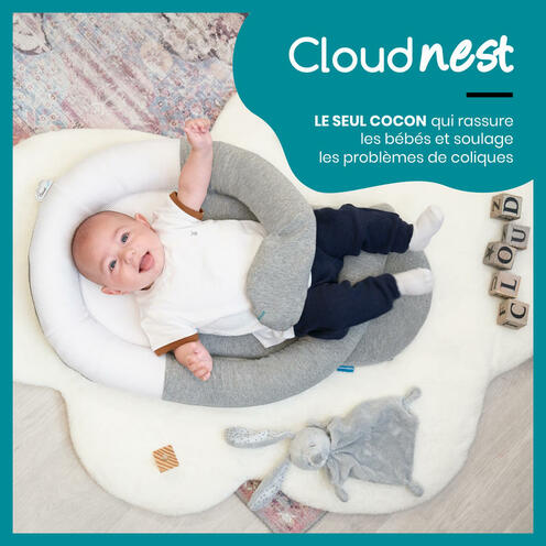 Réducteur de lit Cloudnest Anti-coliques - BABYMOOV