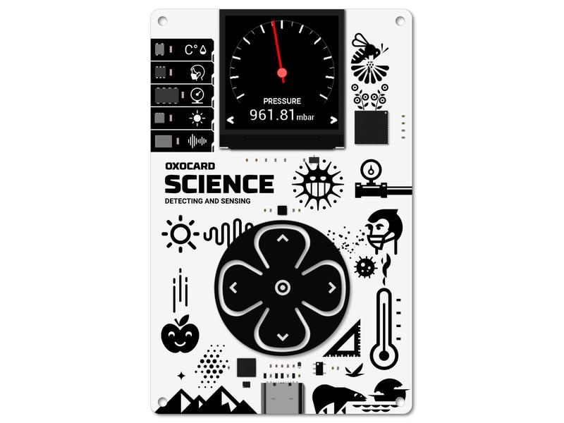 OXON Entwicklerboard Oxocard Mini Science Programmierbare Multisensorplatine
