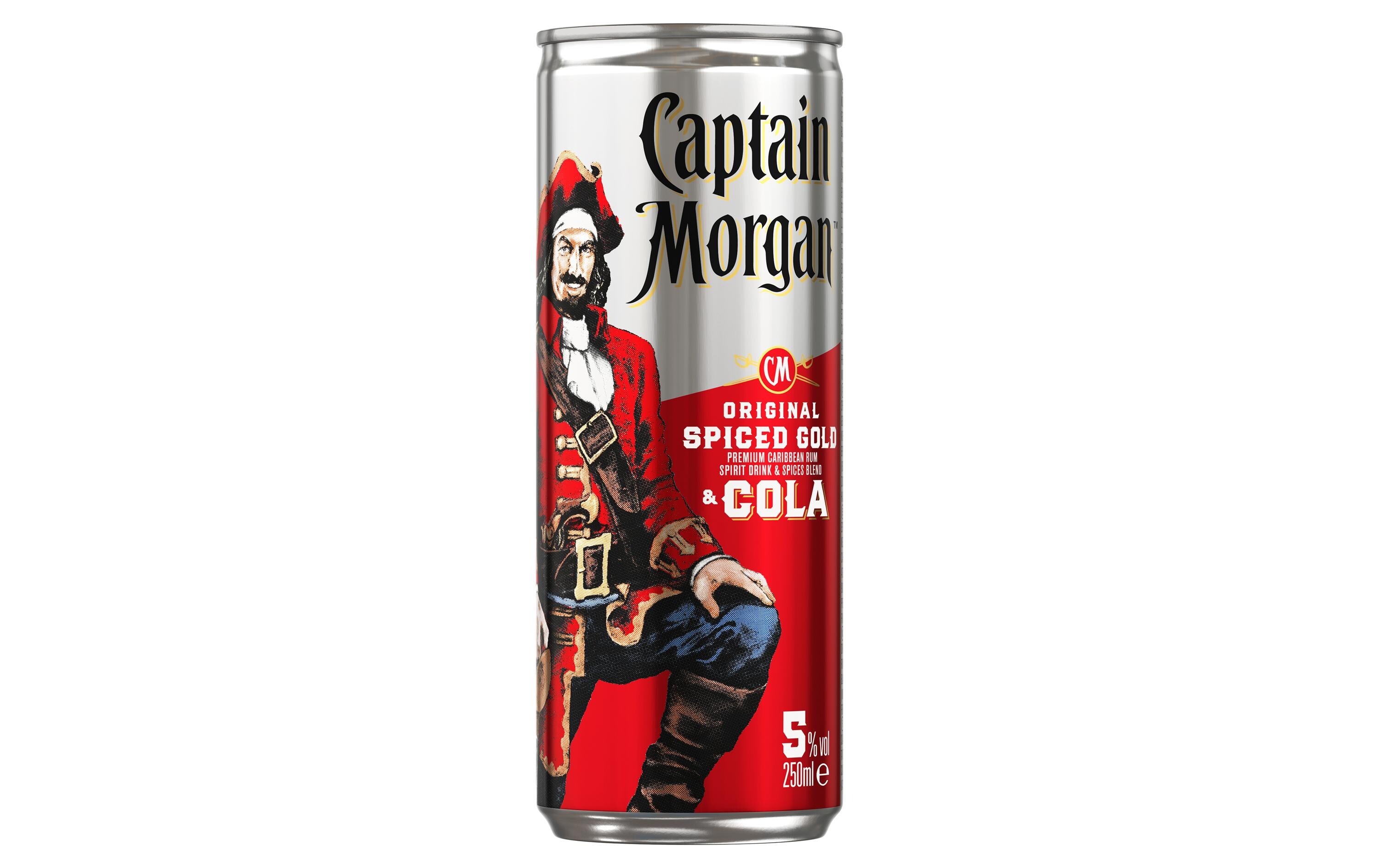 Rum Spiced Gold & Cola 12 x 0.25 lAlkoholhaltiges Mixgetränk mit Cola