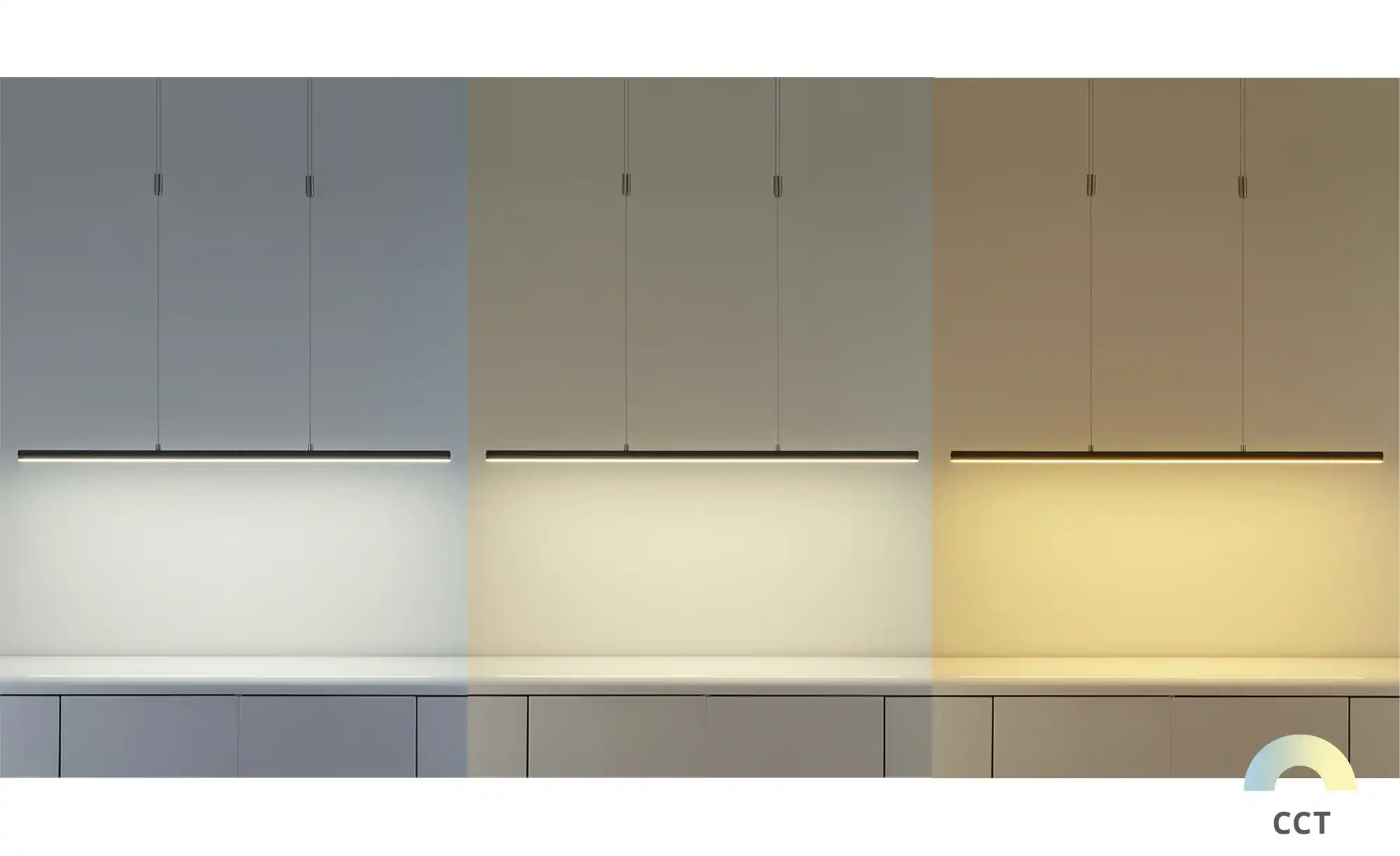 Fischer-Honsel LED-Pendelleuchte, schwarz mit Dimmer
