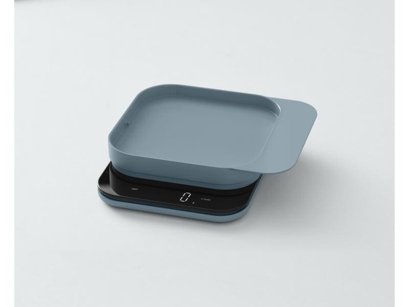 Rosti Küchenwaage Mensura Blau Digitale Küchenwaage