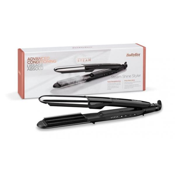 Alisador de Cabelo Babyliss Vapor 2em1 ST496E Diamond Ceramic