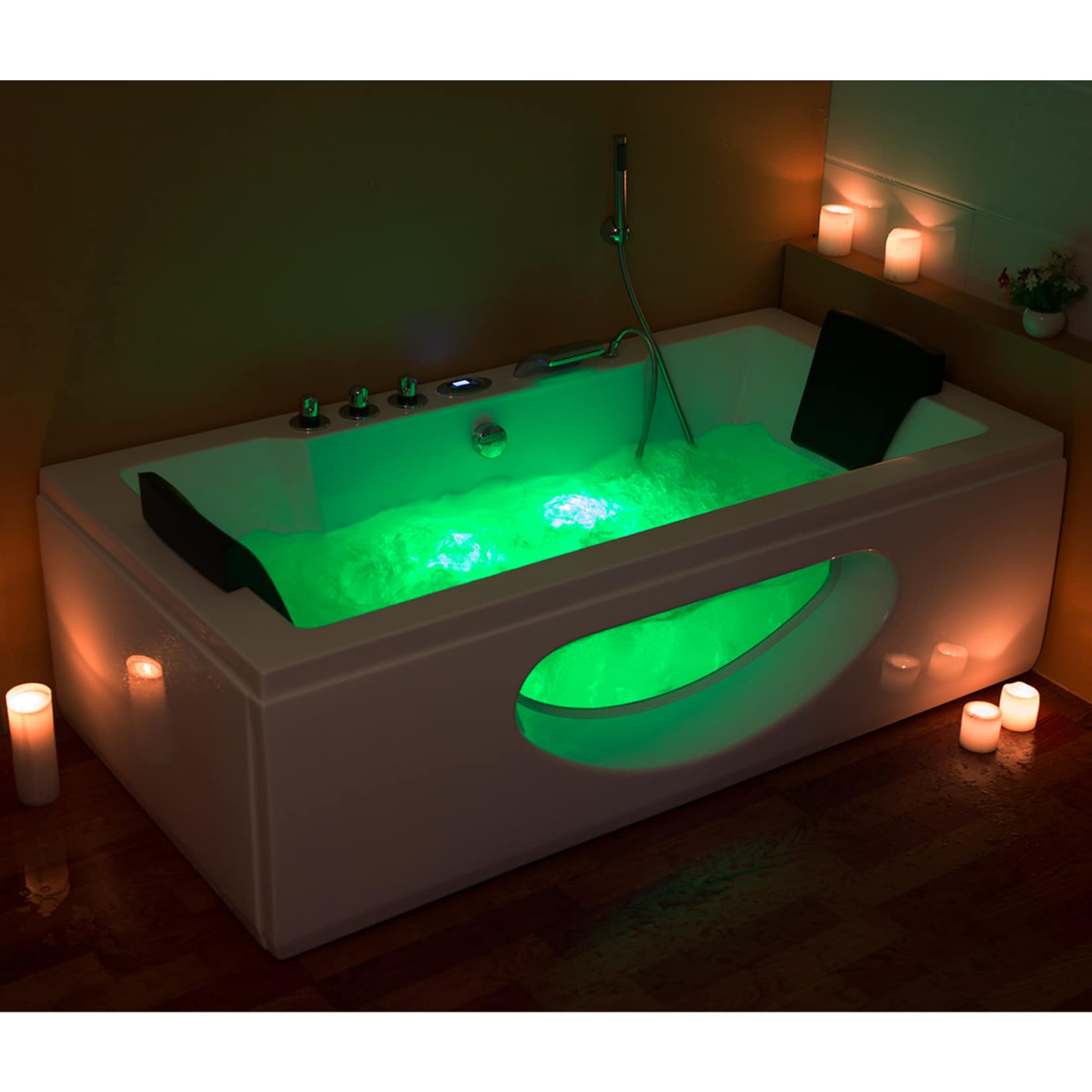 Home Deluxe Laguna M Whirlpool, weiß
