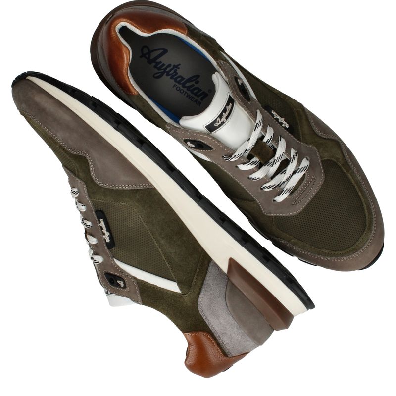 Australian Novecento Sneakers Groen Heren