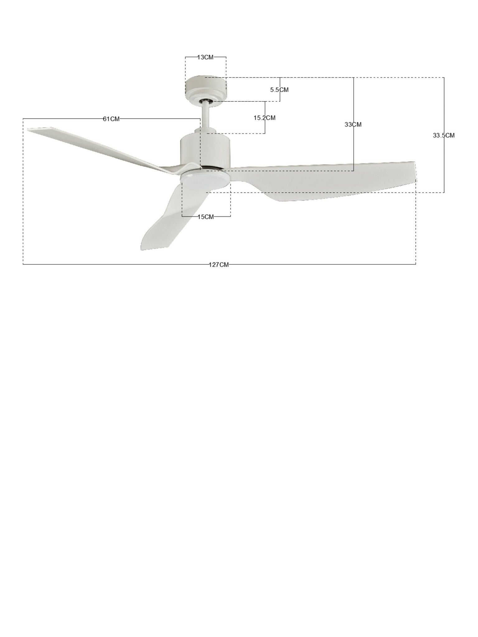 Lucci Air Plafondventilator Airfusion Climate II Wit Ã 127cm