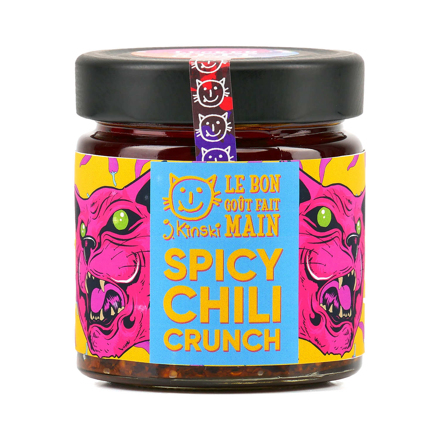 Spicy Chili Crunch - Sauce croustillante au piment bio