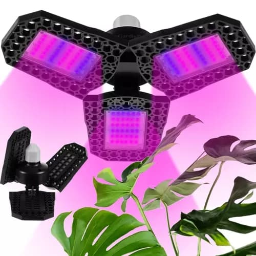 Lampe 108 LED for plantevekst Gardlov 20440