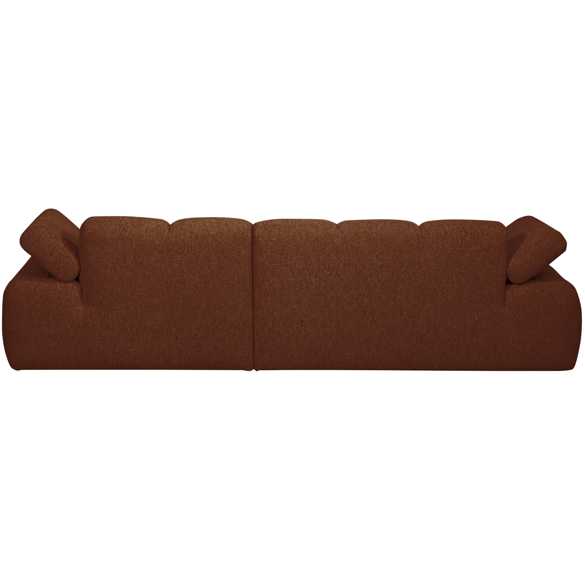 Chaise Longue Mojo Mojo Chaise Longue Rechts - Bouclé - Roestbruin Melange