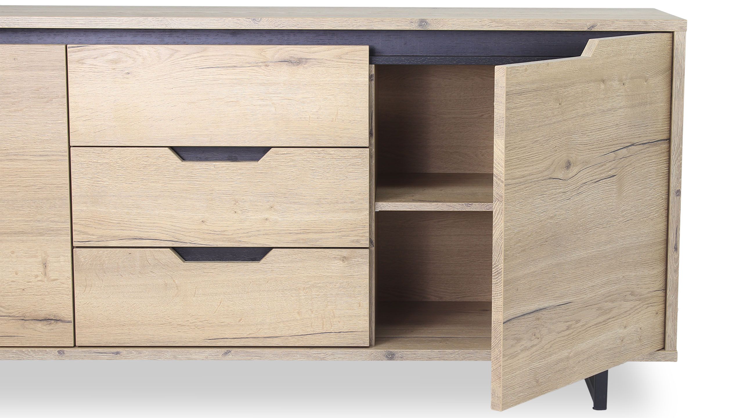 Dressoir Manuel - Puerto B180 x D45 x H77 cm