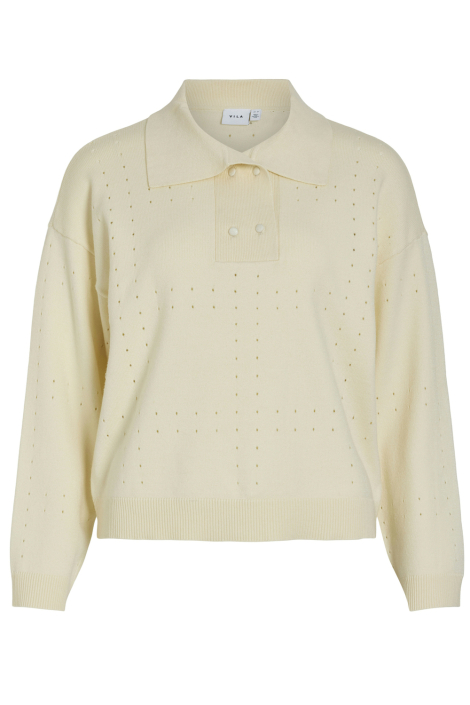 Vila beige dames trui