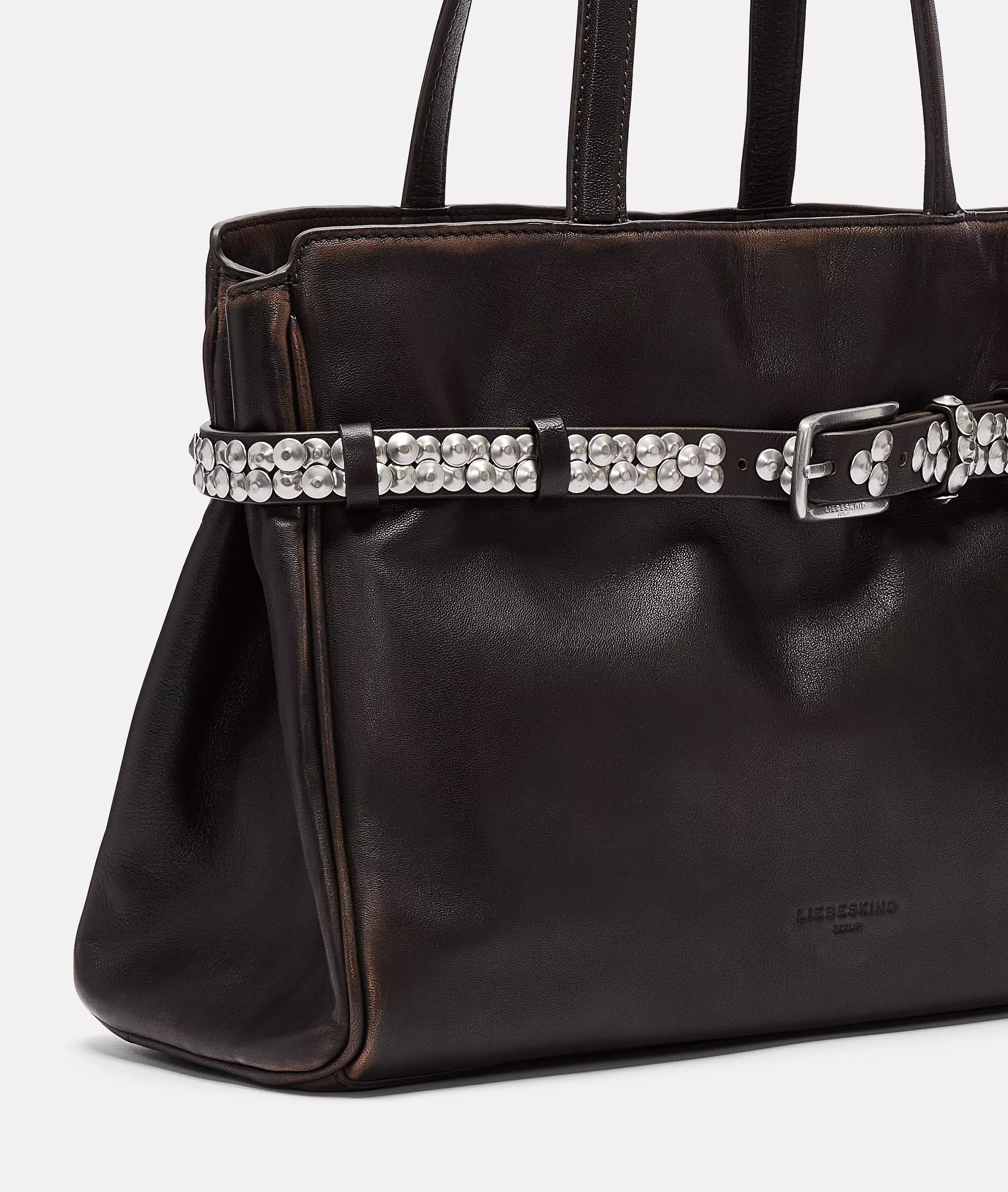 Nori Satchel L Large leather bag