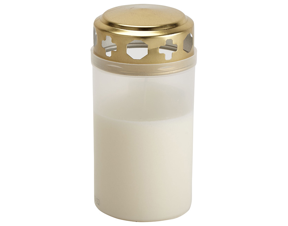 VELA LITURGICA AUCHAN BRANCO 13.5CM