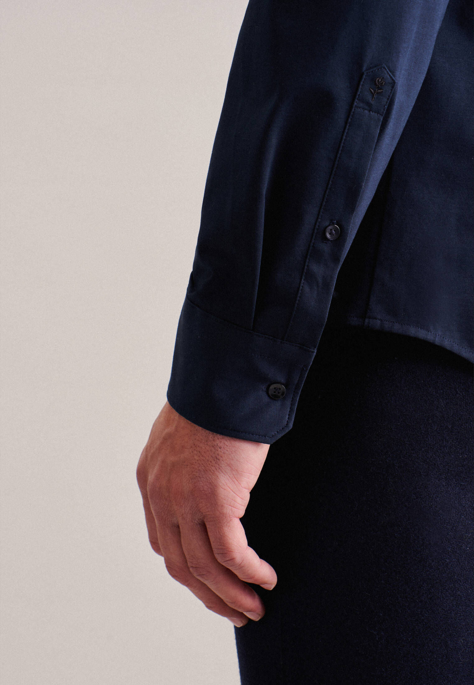 Seidensticker| Herren Jerseyhemd Slim