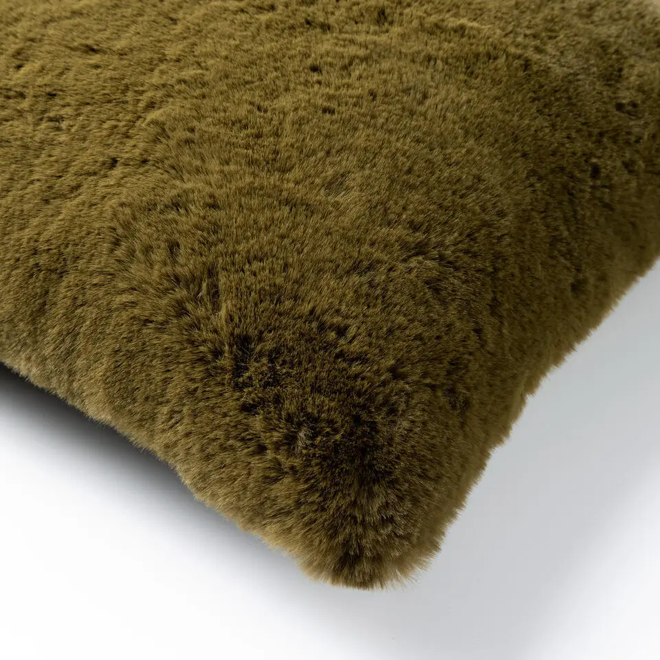 Sierkussen Zaya - Military Olive - 45x45 cm