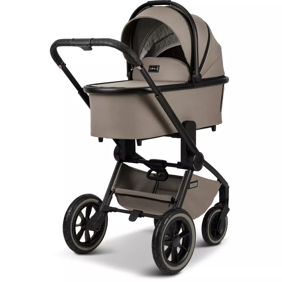 MOON Kombikinderwagen Resea Edition+ mudblack matt