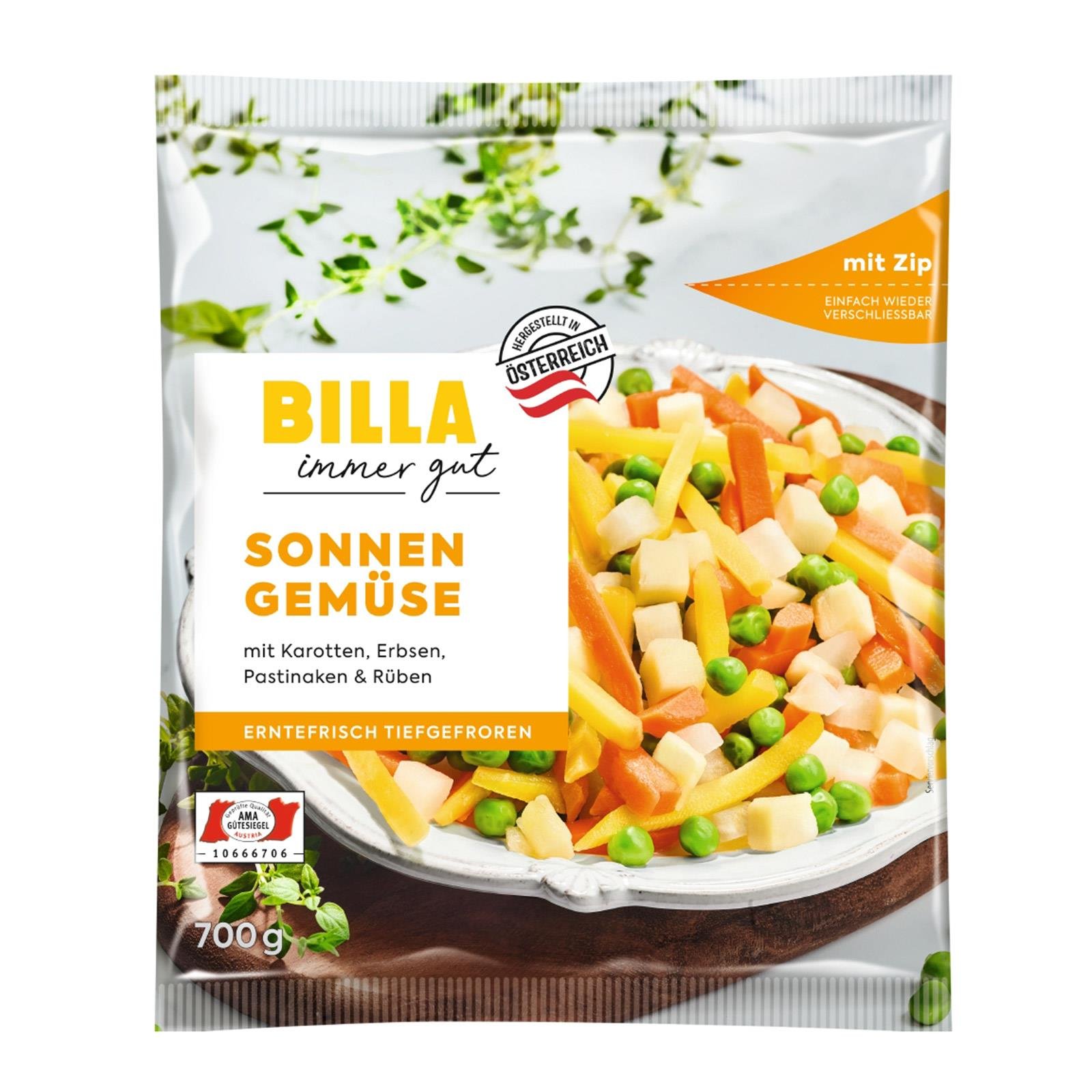 BILLA Sonnengemüse
