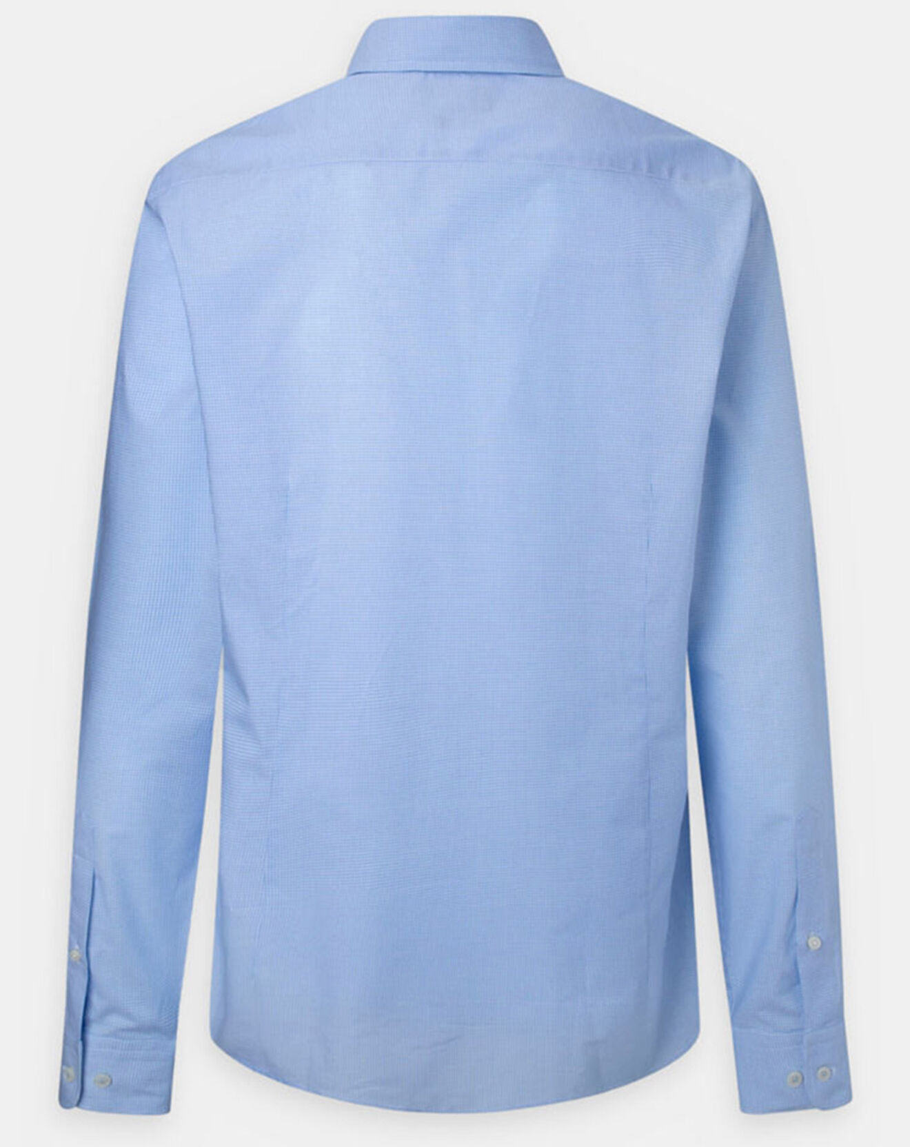 Hackett London Chemise Slim Fit Pop à micro vichy bleu ciel