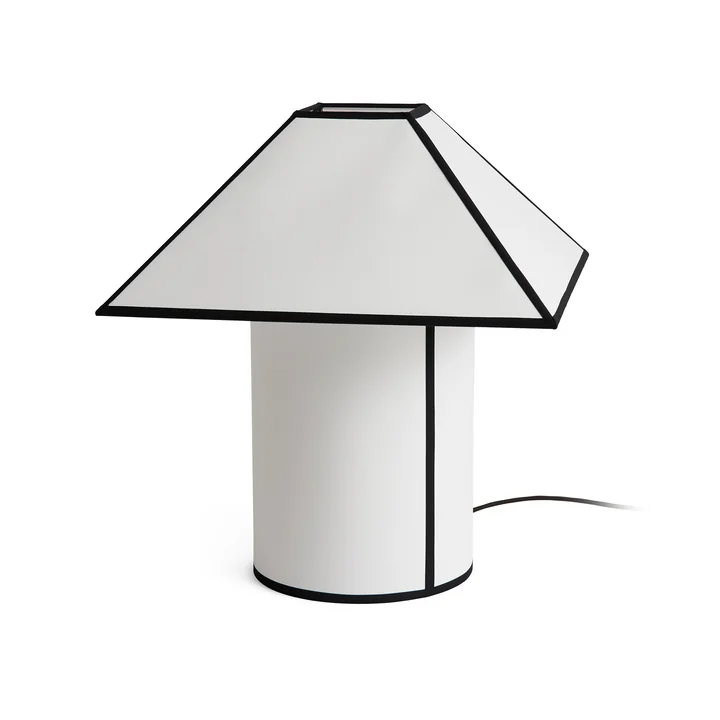 HAY - Ava Pyramid Tischleuchte Ø 45 cm, weiss