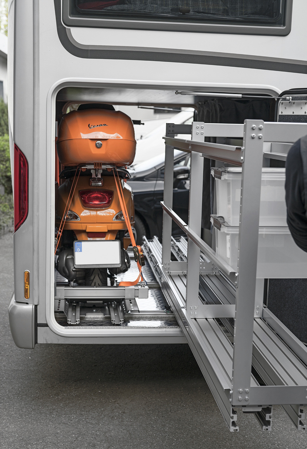 Weih-tec  Load Move R2 Heckgaragen-Regalsystem