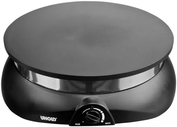 UNOLD Crêpesmaker Profi - Pandekagepande - 1,3 kW - sort