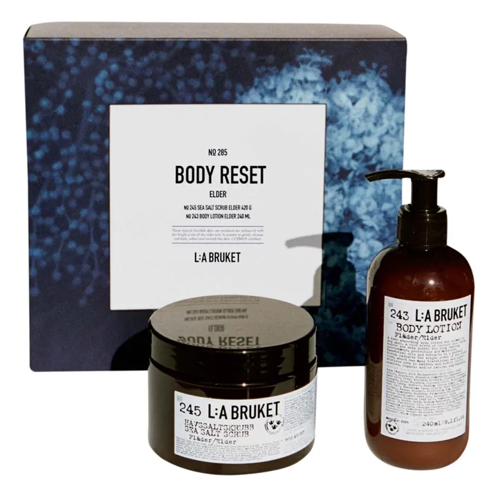 L:A BRUKET Coffret Soin du corps Fleur de sureau Body Reset N°285