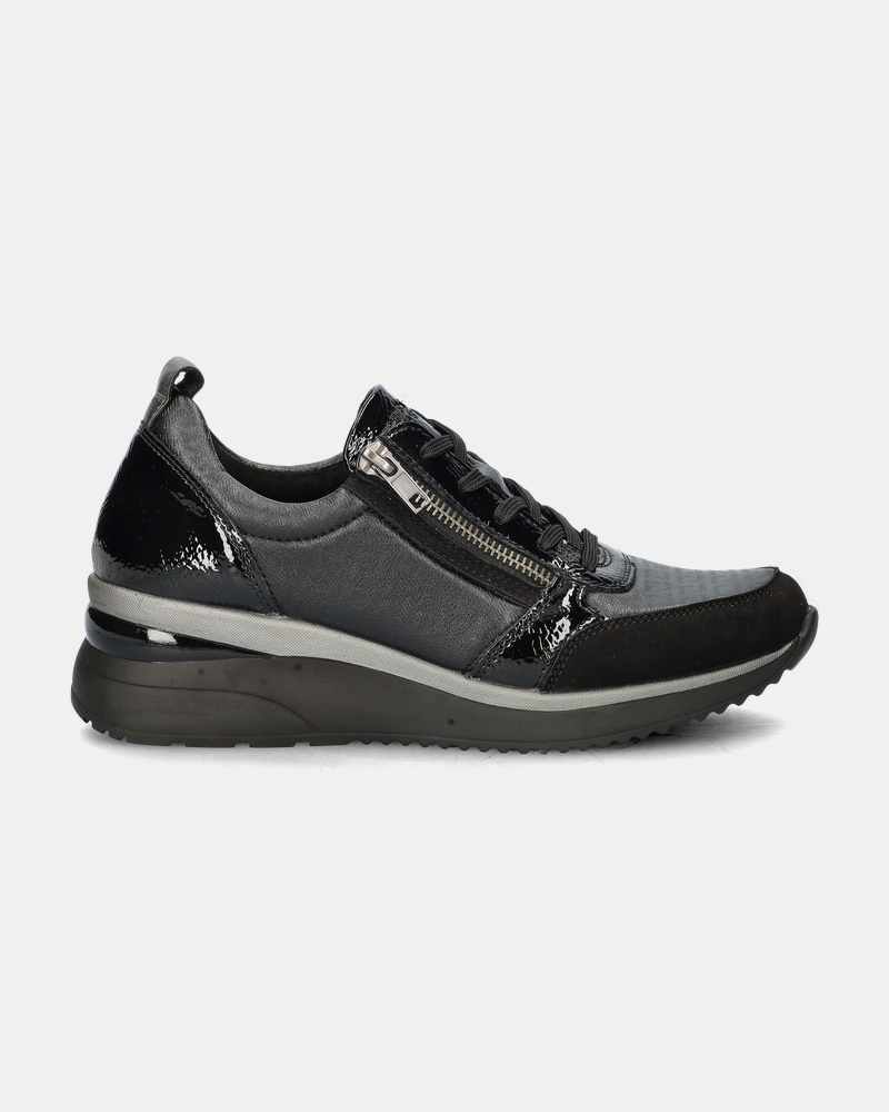 Remonte Lage sneakers  - zwart