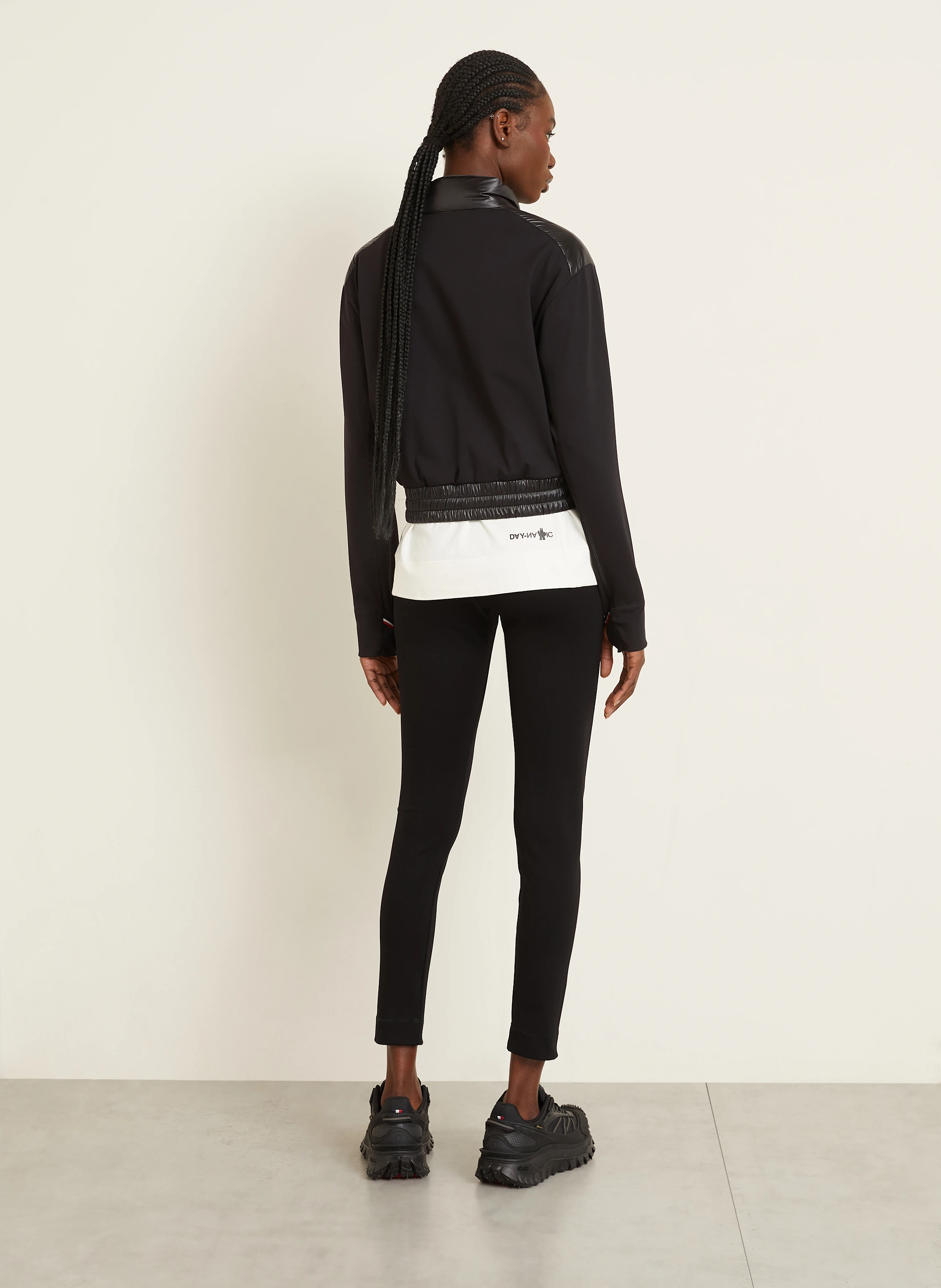 MONCLER GRENOBLE Daunenjacke im Materialmix
