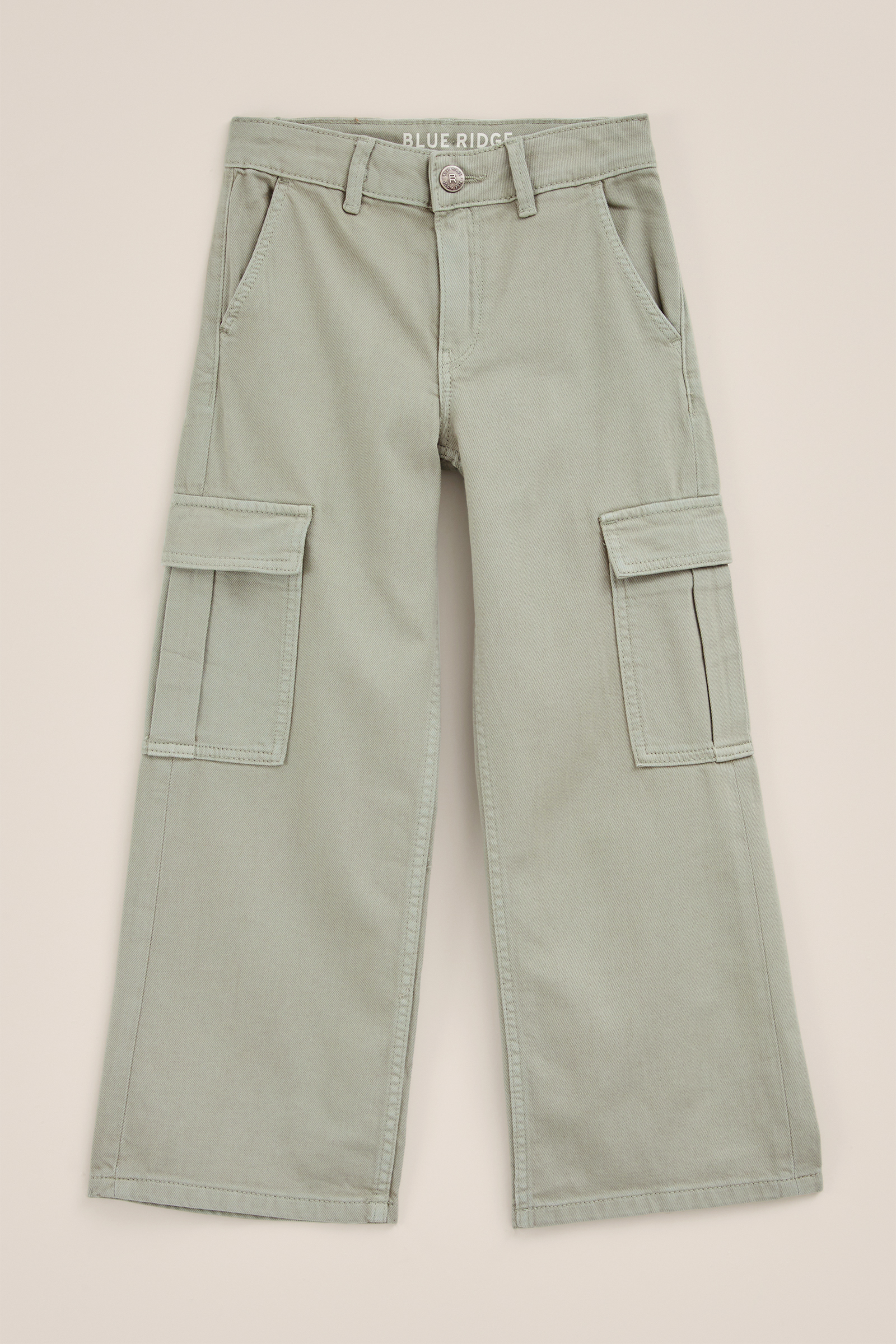 Meisjes cargobroek Blue Ridge Pastelgroen