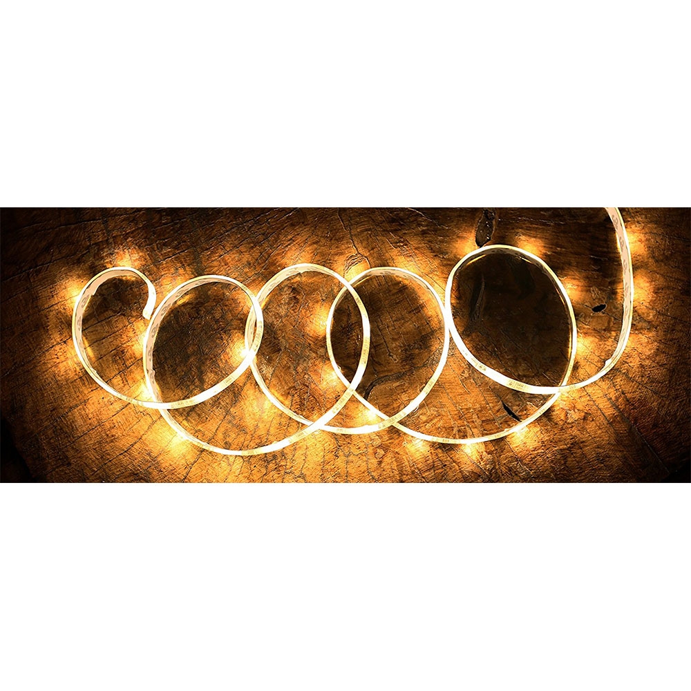 (5m) 150 LED's WiFi Leuchtstreifen Lichter Band mit RGB Lampen App Steuerung iOS/Android   Fernbedienung (IP65) - Bunt